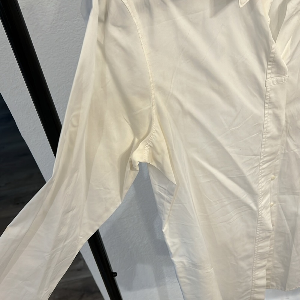 White Button Down Vince Blouse - image 3